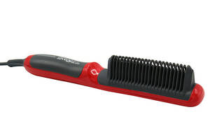 Расческа для выпрямления волос Fast Hair Brush straightener HQT-908A Красная