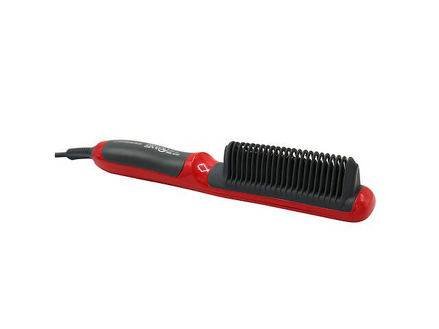 Расческа для выпрямления волос Fast Hair Brush straightener HQT-908A Красная