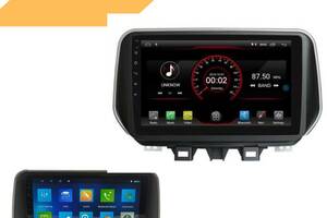 Штатная автомагнитола Hyundai Santa Fe 2012-2014 / IX45 2013-2017 (9') Android 10.1 (4/32) (КОРОБКА 1) черная (MER-14...