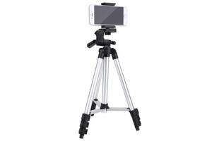 Штатив телескопический для телефона/фотоаппарата Tripod 3110 Black 105 см