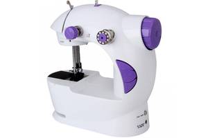 Швейная машинка Mini sewing machine SM-202A 4в1 White (kz191-hbr)