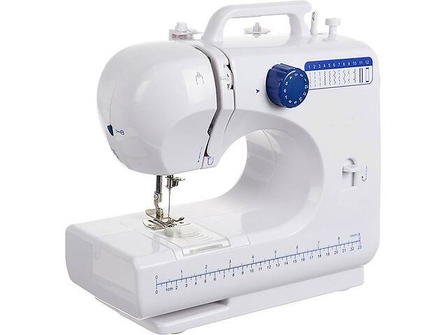 Швейна машинка багатофункціональна Mini Sewing Machine 4в1 FHSM-506, 12 програм