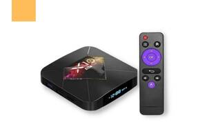 Смарт приставка Медиаплеер стационарный Android TV Box XPRO X10 PLUS 4/64 Gb Android 9 (X10 PLUS)