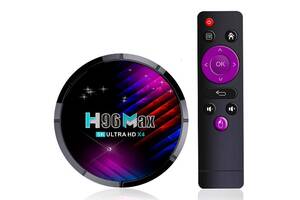 Смарт ТВ приставка H96 Max Smart TV Android 13.0 4/32 GB