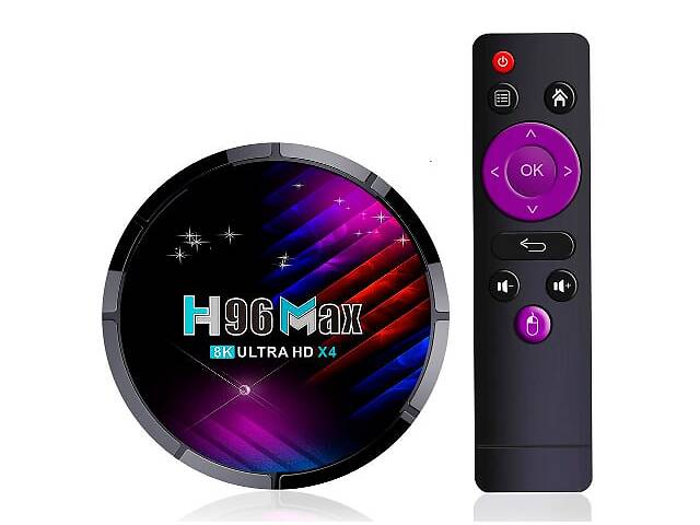 Смарт ТВ приставка H96 Max Smart TV Android 13.0 4/32 GB