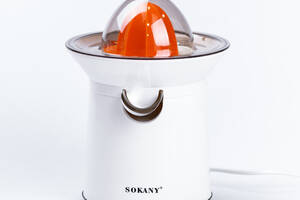 Соковыжималка для цитрусовых электрическая Sokany SK-726 300 мл белый (SK726)