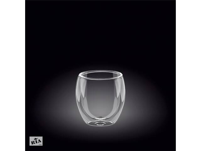 Склянка з подвійним дном Wilmax Thermo WL-888759/A 150 мл
