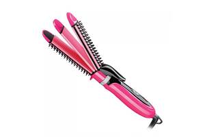 Стайлер для волос Gemei GM-2922-Pink 60 Вт розовый