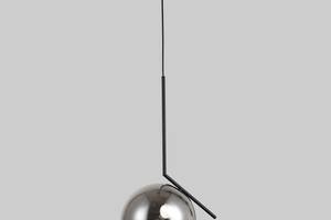 Стеклянный подвес с шаром 25 см Lightled 916-3816-1 BK+BK