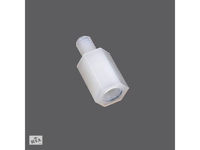Стойка пластиковая гайка/винт М2х18+6 (FM), белая