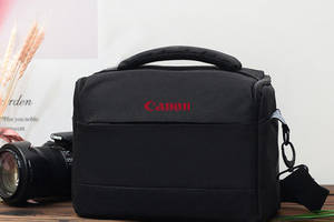 Сумка для фотоаппарата Canon EOS противоударный чехол Кенон Черный (IBF062B)
