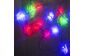 Светодиодная гирлянда на елку 'Листочки' Xmas 3.9м 20LED Parts-3 Цветная, декоративная гирлянда (ST)