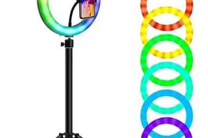 Светодиодное селфи-кольцо с RGB подсветкой OPT-TOP Soft Ring Light MJ300 (1756374695)