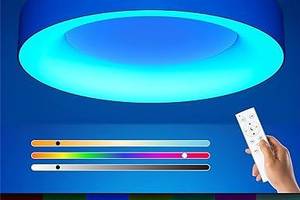 Светодиодный потолочный светильник Matane RGB 24 Вт, 3000–6500 К, 2400 лм