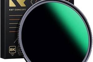 Светофильт K&F Concept 67 мм ND1000 для фотосъемки с длинной выдержкой (серия Nano-X)