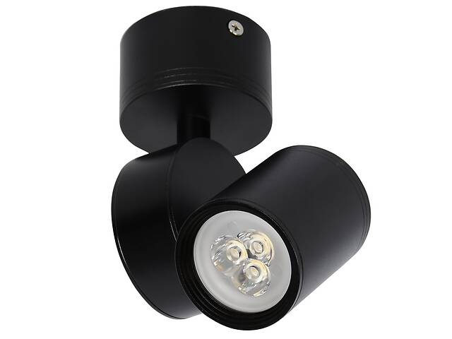 Светильник потолочный LED накладной Brille 3W LED-214 Черный