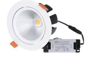 Светильник потолочный led встроенный Brille 20W LED-38 Белый