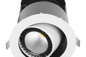Светильник потолочный led встроенный Brille 24W LED-57 Черный