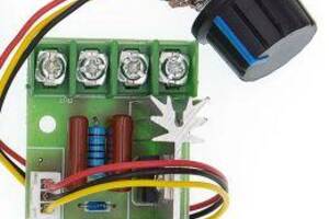 Симисторный диммер на базе BTA16-600B 2 кВт для регулировки напряжения 220 В
