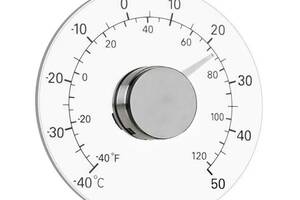 Термометр оконный наружный Comfort 11х2,5 см Прозрачный