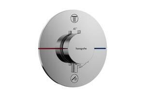 Термостат на 2 потребителя Hansgrohe ShowerSelect Comfort S хром 15554000