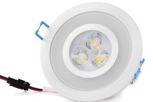Точечный светильник Brille 3W LED-103 Белый L60-001