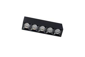 Точечный светильник Nowodvorski 10058 MIDI LED BLACK 20W 4000K CN