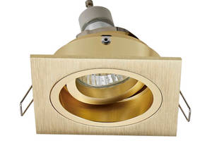 Точечный светильник Zuma Line 92703-gd CHUCK DL SQUARE Gold (Zu92703-GD)
