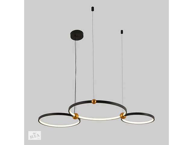 Тройная светодиодная подвесная люстра Circle 30+40+50 см 50W Lightled 918-LP453-C 300+400+500MM