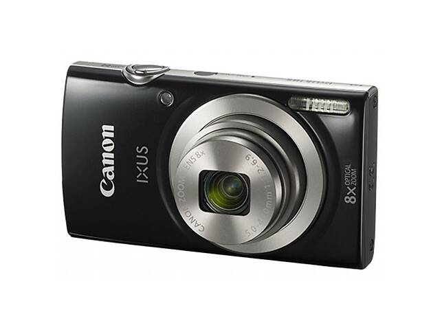 Цифровой фотоаппарат Canon IXUS 185 Black (1803C008AA)