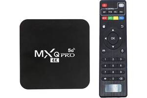 ТВ-приставка Android Smart TV Box RIAS MXQPro 2/16GB 4K 5G Android 13 Black