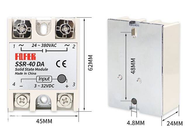 Твердотельное реле SSR-100 DA