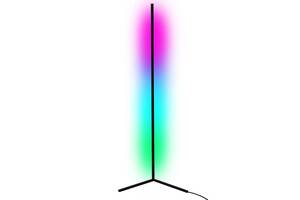 Угловой напольный USB-RGB светодиодный LED торшер лампа с пультом 100*20 cm. HMD 96-9328603