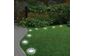 Уличный светильник садовый на солнечной батарее Solar Disk Lights 5050 Серый (210096)