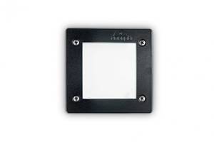 Уличный встраиваемый светильник LETI FI1 SQUARE NERO Ideal Lux 096582