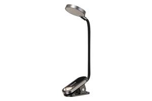 Универсальная аккумуляторная LED лампа на клипсе Baseus Comfort Reading Mini Clip Lamp DGRAD-0G (Темно-серая)