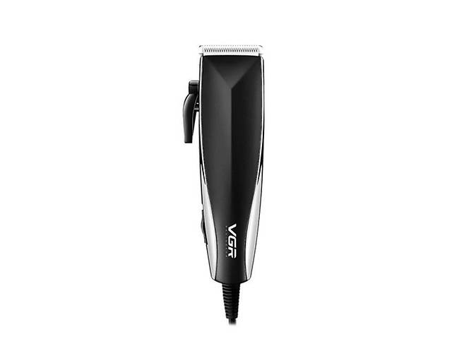 Универсальная машинка для стрижки волос триммер с насадками и ножницами VGR V-033 Черный