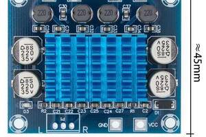 Усилитель звука Аудио TPA3110 2 Х 30W Стерео (XH-A232) DC 8-26V 3A