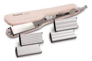 Утюжок для волос выпрямитель щипцы гофре MAGIO МG-175P Pink
