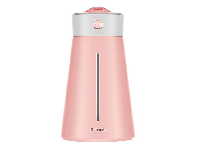 Зволожувач повітря Baseus Slim Waist Humidifier + USB Лампа/Вентилятор DHMY-B04 Рожевий