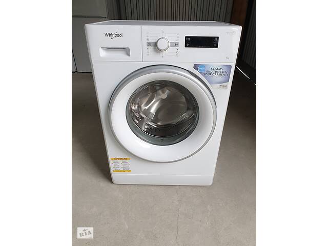 Узкая стиральная машина Whirlpool 6 KG / FWSF61053WS EU