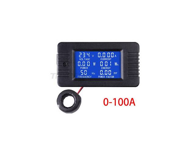 Ваттметр PZEM-022 100A (Измеритель,Напряжения,Тока,Частоты) AC 80-260V / 100A