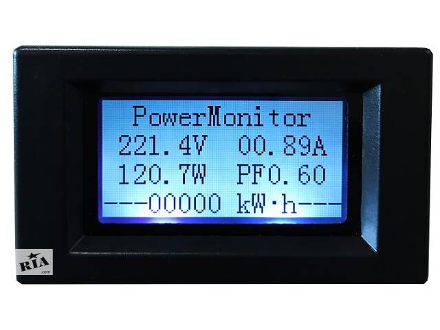 Ваттметр измеритель напряжения AC 100-300 В ,ток 0-50 А