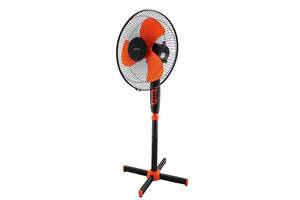 Вентилятор Напольный Wimpex Wx-1611 Чёрно-Оранжевый