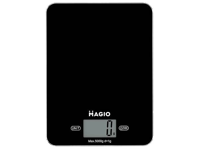 Весы кухонные электронные MAGIO MG-698 до 5 кг Black