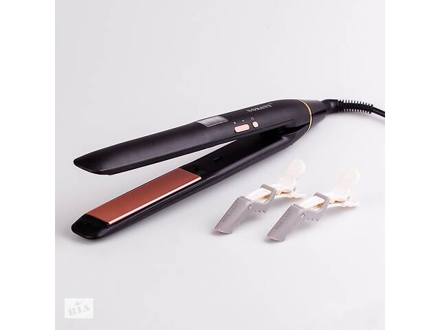 Выпрямитель для волос керамический до 230 градусов для выравнивания волос с дисплеем Sokany CL-8288 (CL8288B)