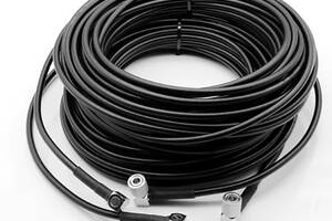 Высокочастотный кабель удлинитель с CG240 разъемом QMA под антенны Alientech для дронов CG240-QMA-MW/N-M 10 метров 1...