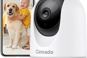 Витрина! Камера видеонаблюдения Cinnado D1 2K WiFi Домашняя безопасность с приложением для радионяни.