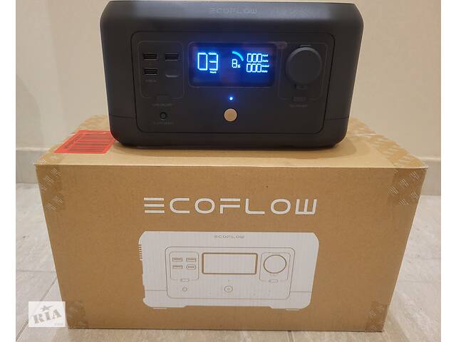Зарядная станция EcoFlow RIVER mini полностью нова, привезена из США