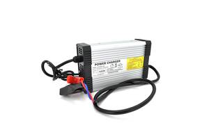 Зарядное устройство для аккумуляторов Merlion LiFePO4 12V(14,6V)-20A-240W + крокодилы, BOX, Q25